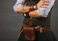 Sam Browne Belt and Brass Trigger Clip Creative Uses